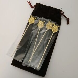 Wizarding Trunk Copper Kettle Dessert / Appetizer Picks Harry Potter Inspired